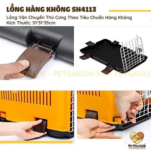 LỒNG VẬN CHUYỂN CHO CHÓ MÈO MÃ SH4113