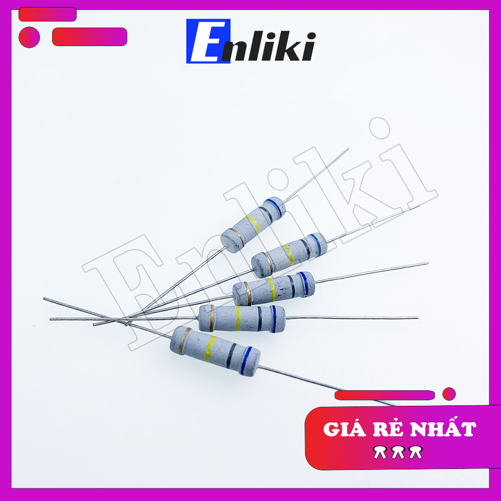2 Chiếc Điện Trở 3.3Kohm 3.3K Công Suất 2W 5%