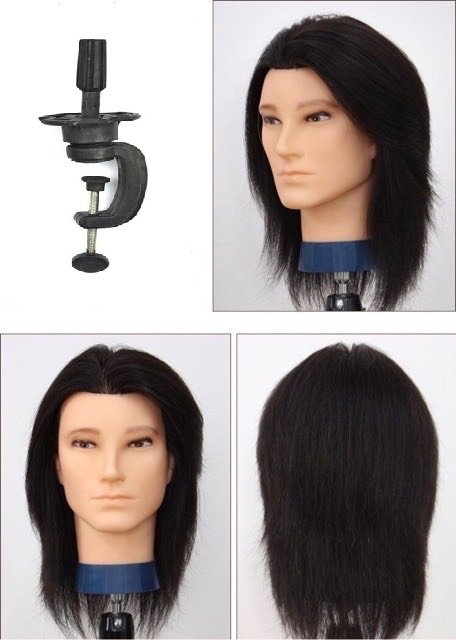 Đầu manocanh học cắt tóc nam barber