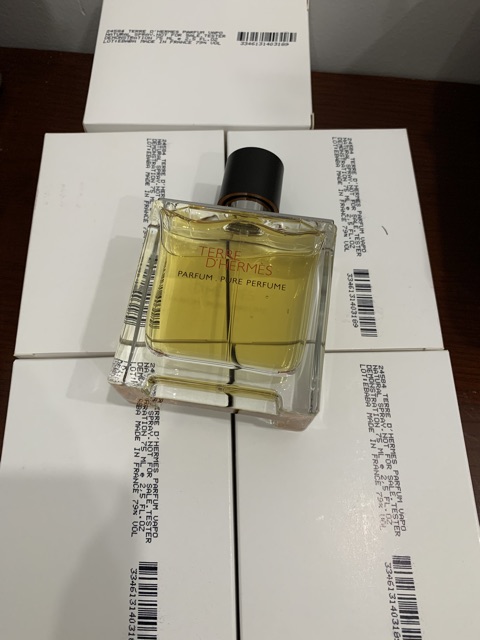 Nước hoa hermes terre D’hermes parfum 75ml tester (hộp tester như hình)