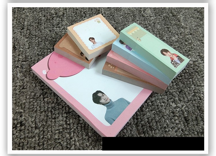 [Có sẵn] Set giấy note Vương Nhất Bác Wang Yi Bo