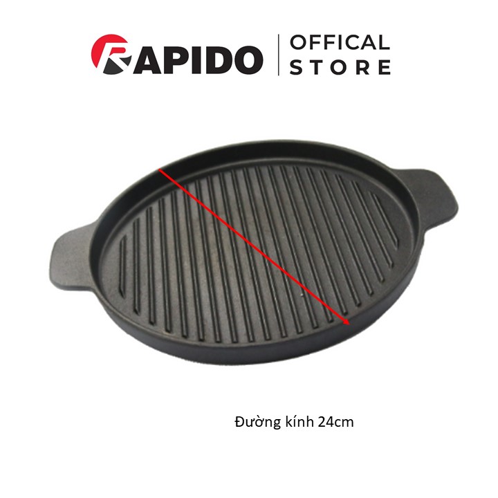 Chảo nướng Rapido R-RF tròn size 24-26cm