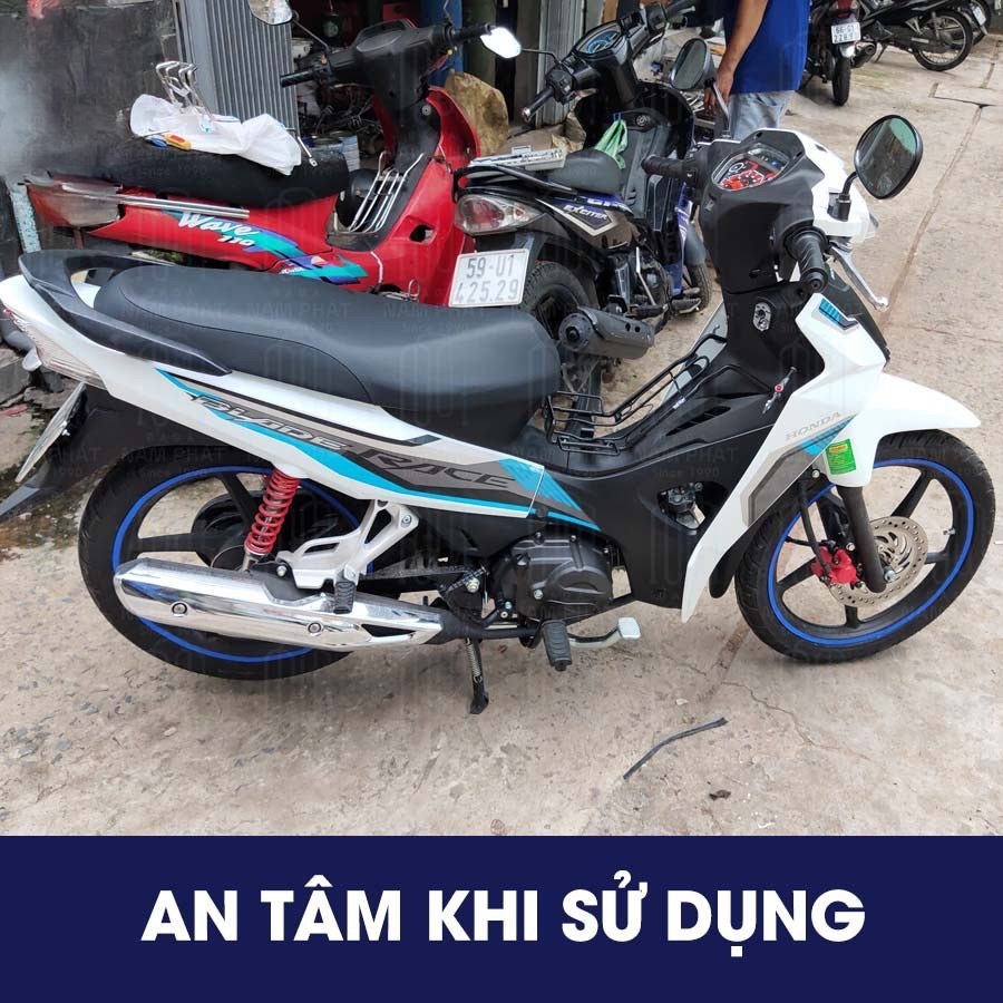 Baga xe số Wave Blade 110cc đời 2014-2022 (loại dày 10 ly)