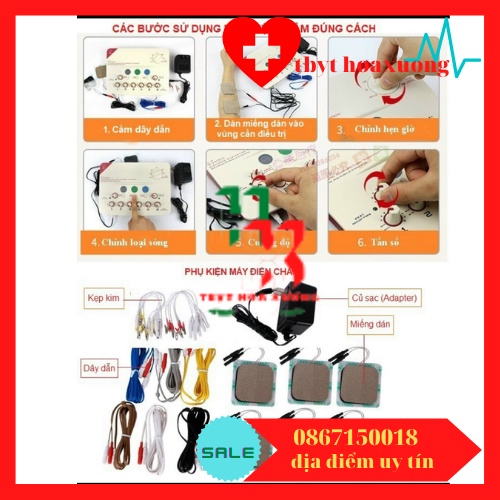 [Hàng Cao Cấp] Máy Điện Châm, Châm Cứu Hoa Đà HWATO SDZ II