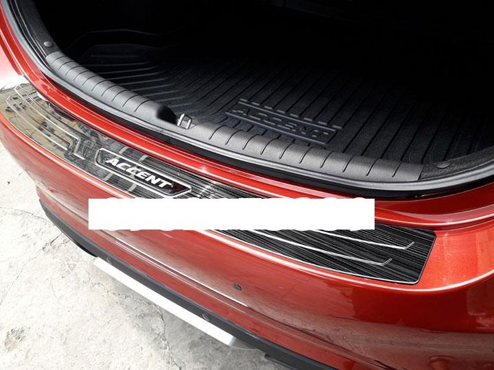 [Hỗ trợ lắp đặt khách Hà Nội] Nẹp chống trầy cốp sau Accent 2019