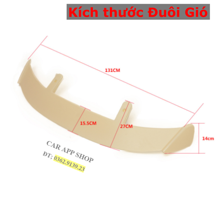 Đuôi gió Thể thao mazda3,mazda2 Hatchback , Cộc Lắp Được Cho Tất Cả Các Đời