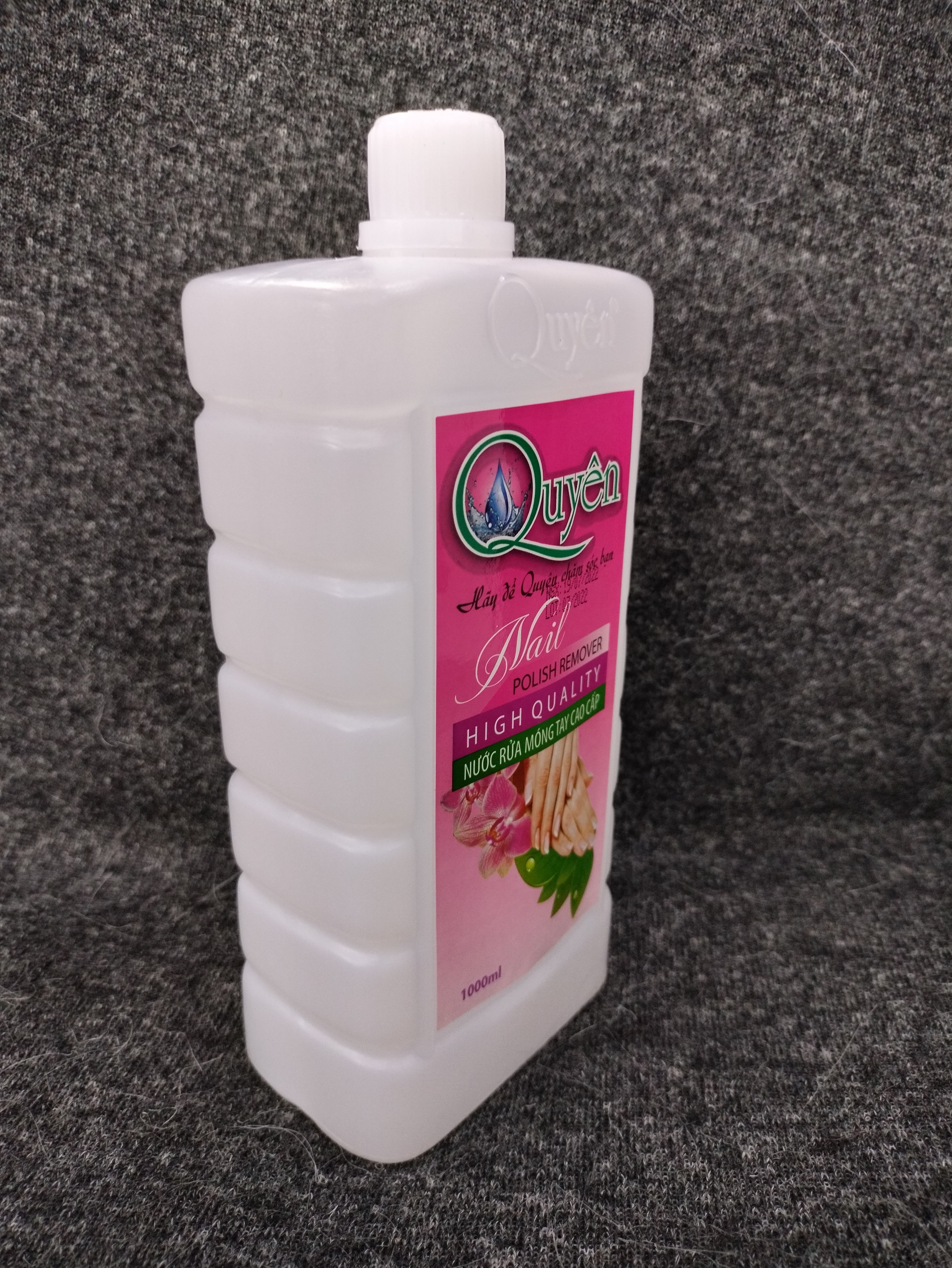 (loại B) 1000ml Nước rửa móng tay cao cấp Quyên