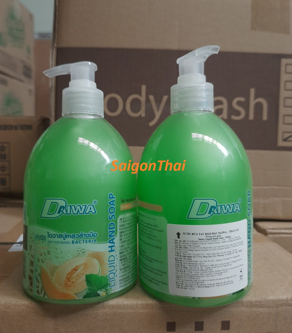 [HCM]Nước rửa tay đậm đặc DAIWA chai 500ml (Thái Lan)
