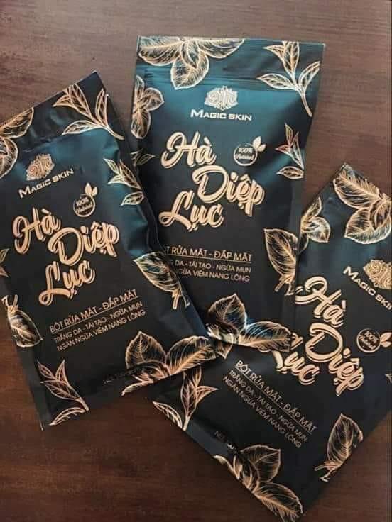 BỘT HÀ DIỆP LỤC MAGIC SKIN