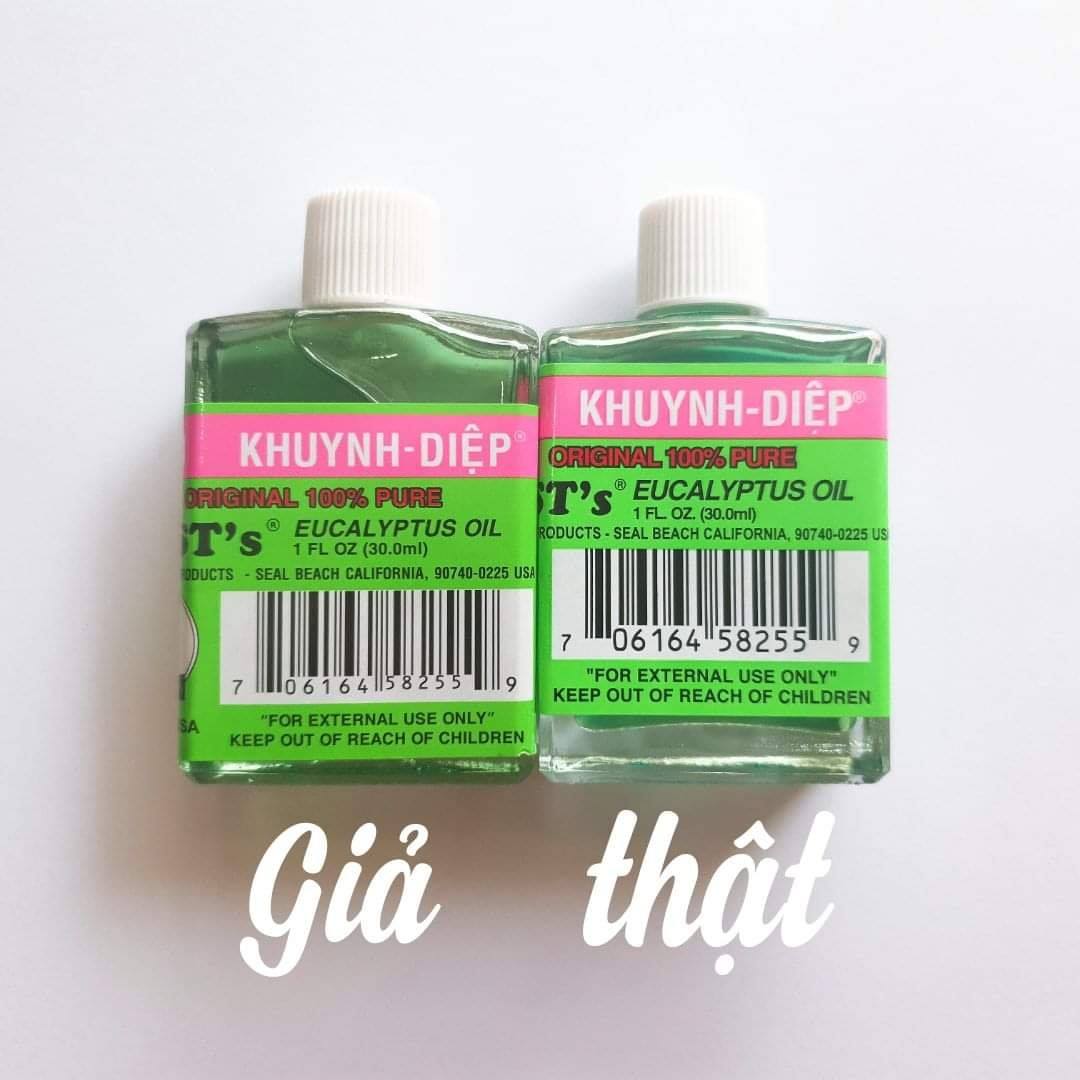 [HCM]Dầu khuynh diệp Mỹ cho bé 30ml