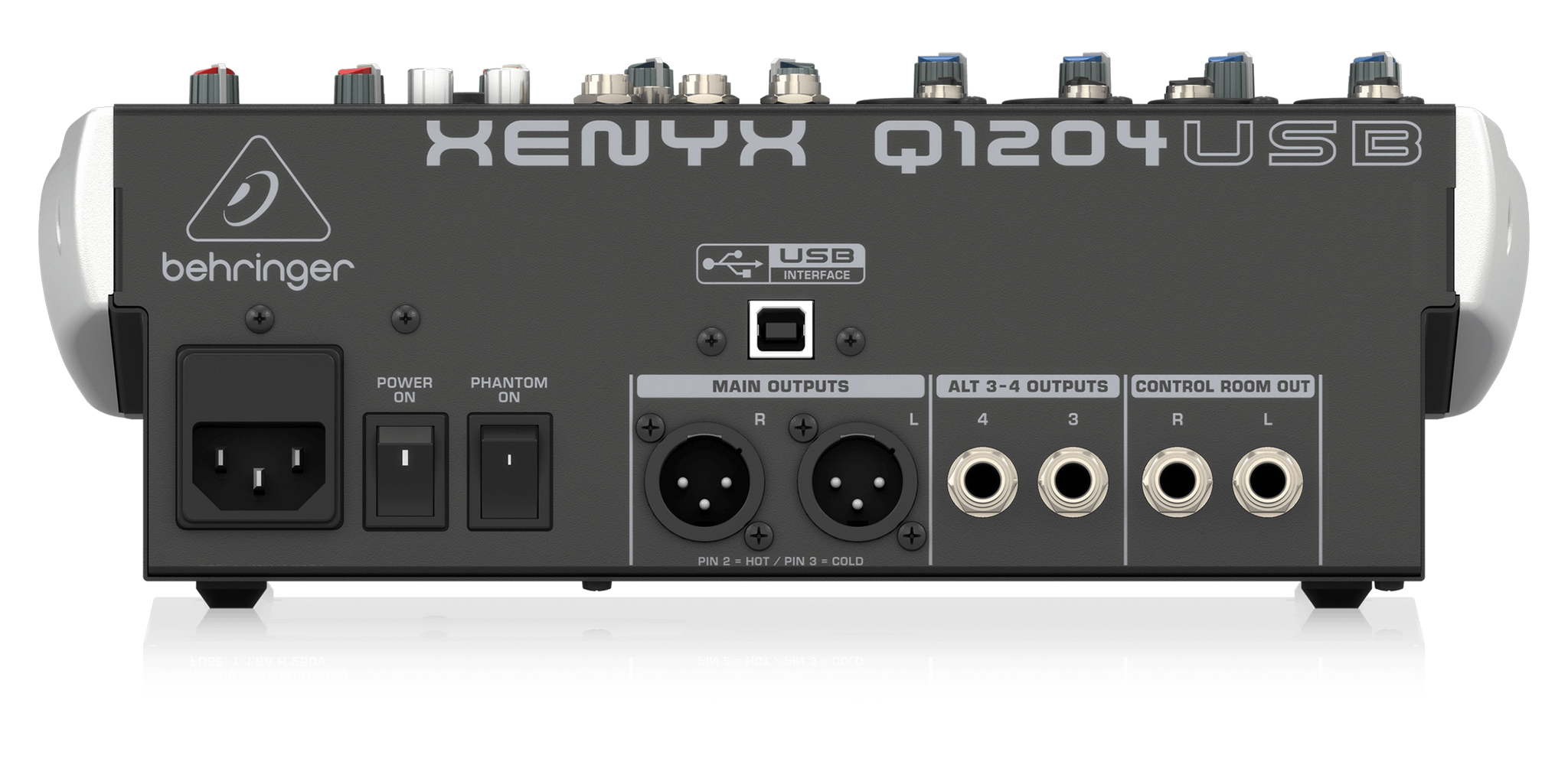 Analog Mixer Behringer| Mixer cơ Behringer Q1204USB