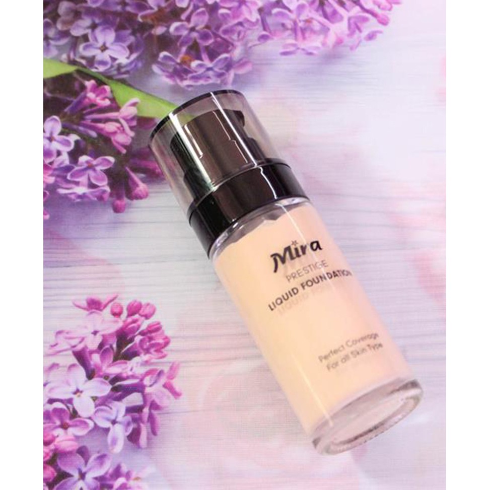 Kem nền chống nắng Mira Liquid Foundation