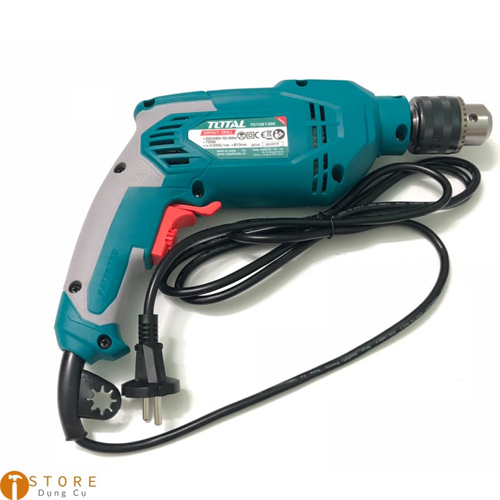 MÁY KHOAN ĐỘNG LỰC TOTAL 750W ( TG108136E )