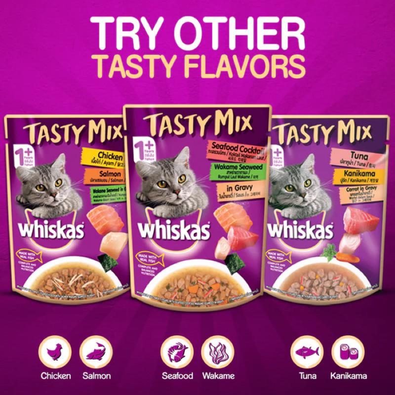 Pate WHISKAS dạng gói CHO MÈO