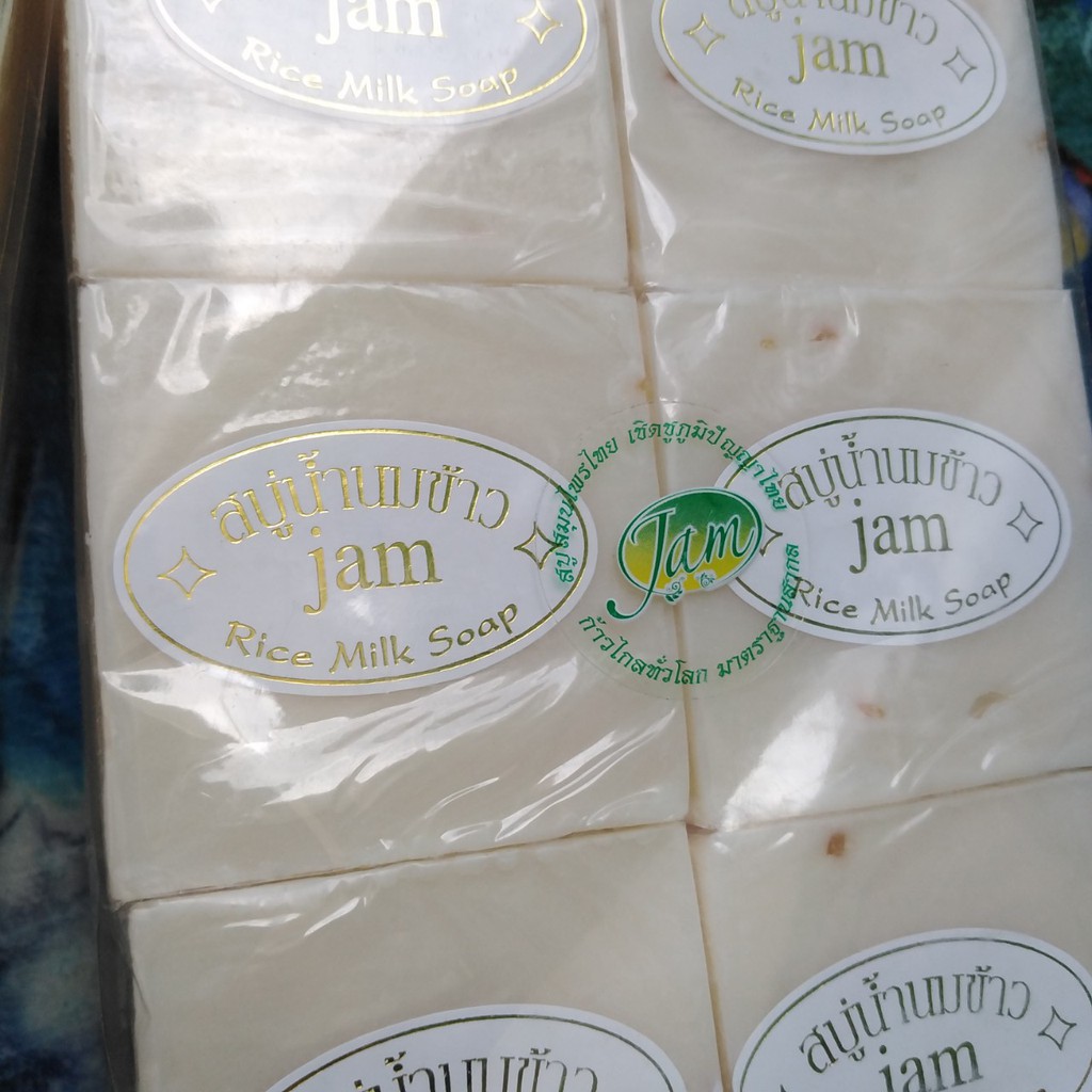 XÀ PHÒNG CÁM GẠO GLUTA JAM THÁI LAN 65G