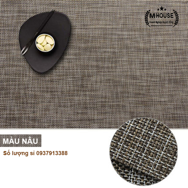Placemats PVC Waterproof Dining Pad Table Mat Heat Insulation