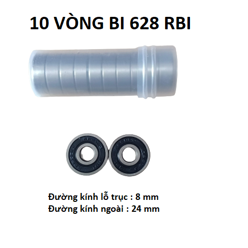 10 vòng bi 628 RBI chất lượng cao