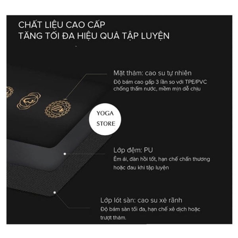 THẢM YOGA CAO SU NON NICEGOOD