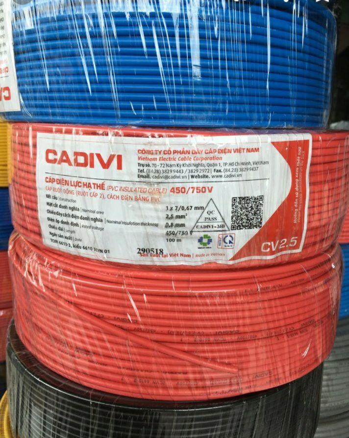 Dây điện CADIVI 2.5