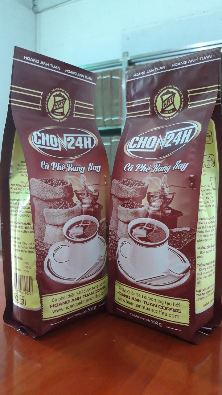Cà phê pha Phin truyền thống Chồn 24h công ty Hoàng Anh Tuấn Coffee thượng hạng 500gr-[ 12.12 Hot Deals ]