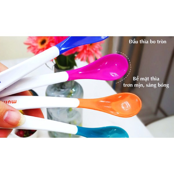 Bộ thìa mềm báo nóng Munchkin