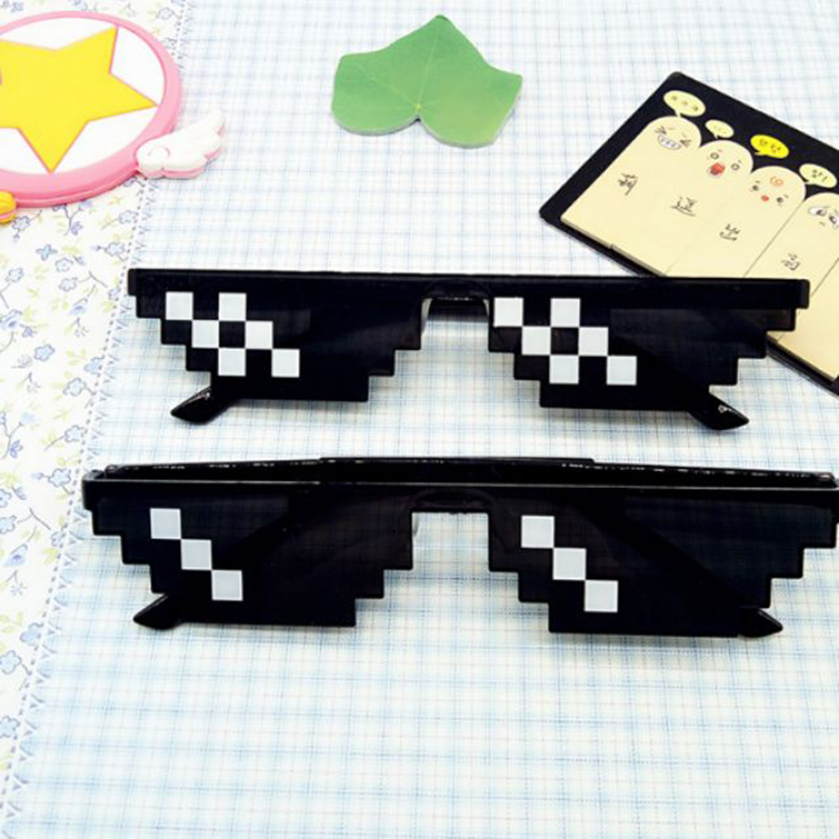 [HCM]Kính Thời Trang Thug Life - Loại 6 Chấm Siêu Ngầu P011