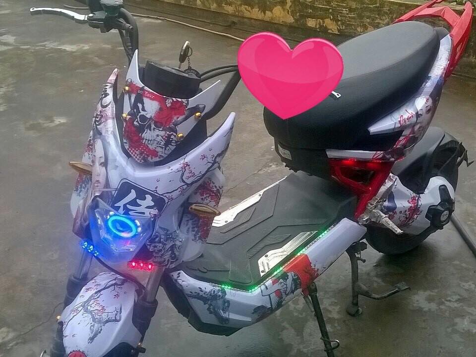 tem trùm xe điện xmen 46