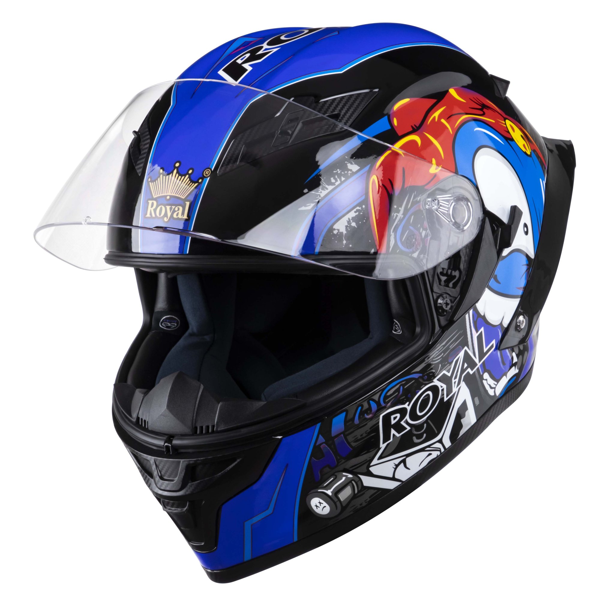 Mũ Bảo Hiểm Fullface 2 Kính ROYAL M137