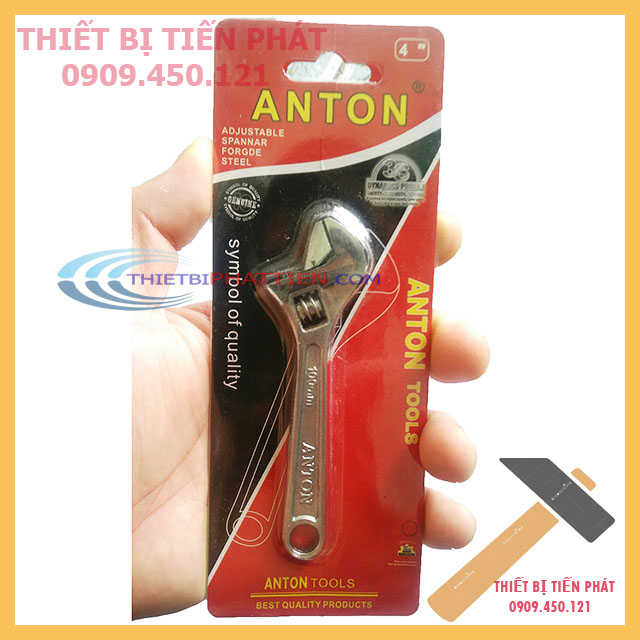 Cờ lê mỏ lết mini 4" dài 10cm anton - century cao cấp thép cr-v