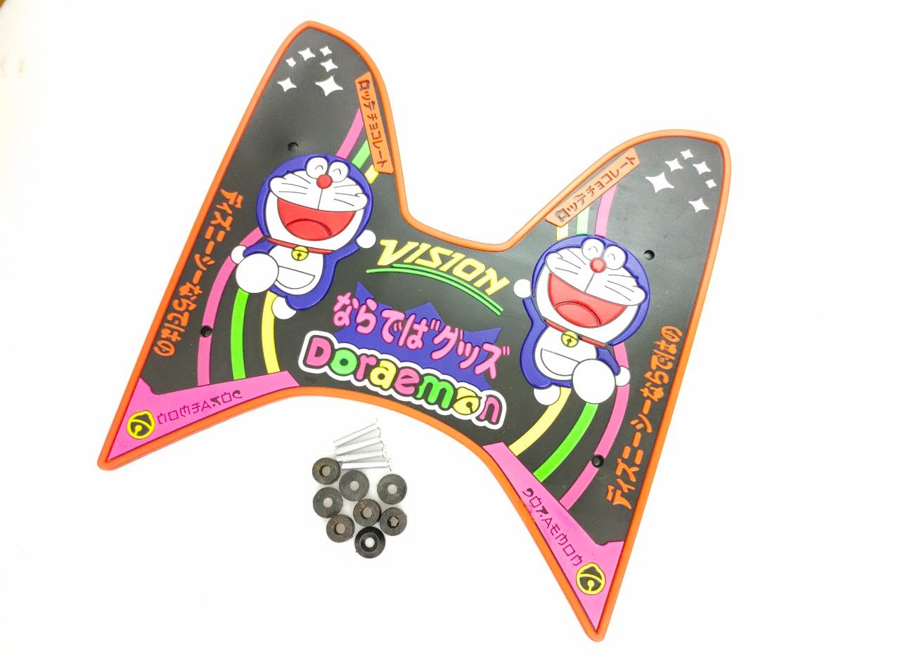 thảm lót chân xe VISION doraemon