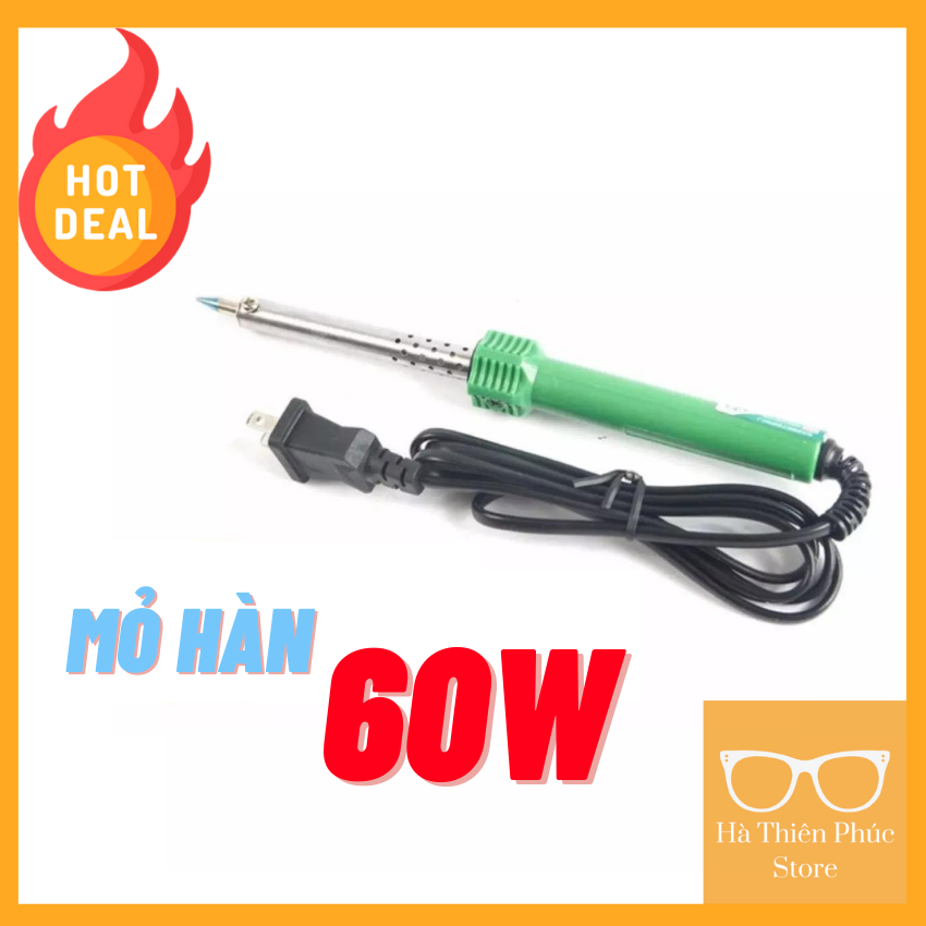 Mỏ hàn chì 60w + Tặng cuộn chì, nhựa thông