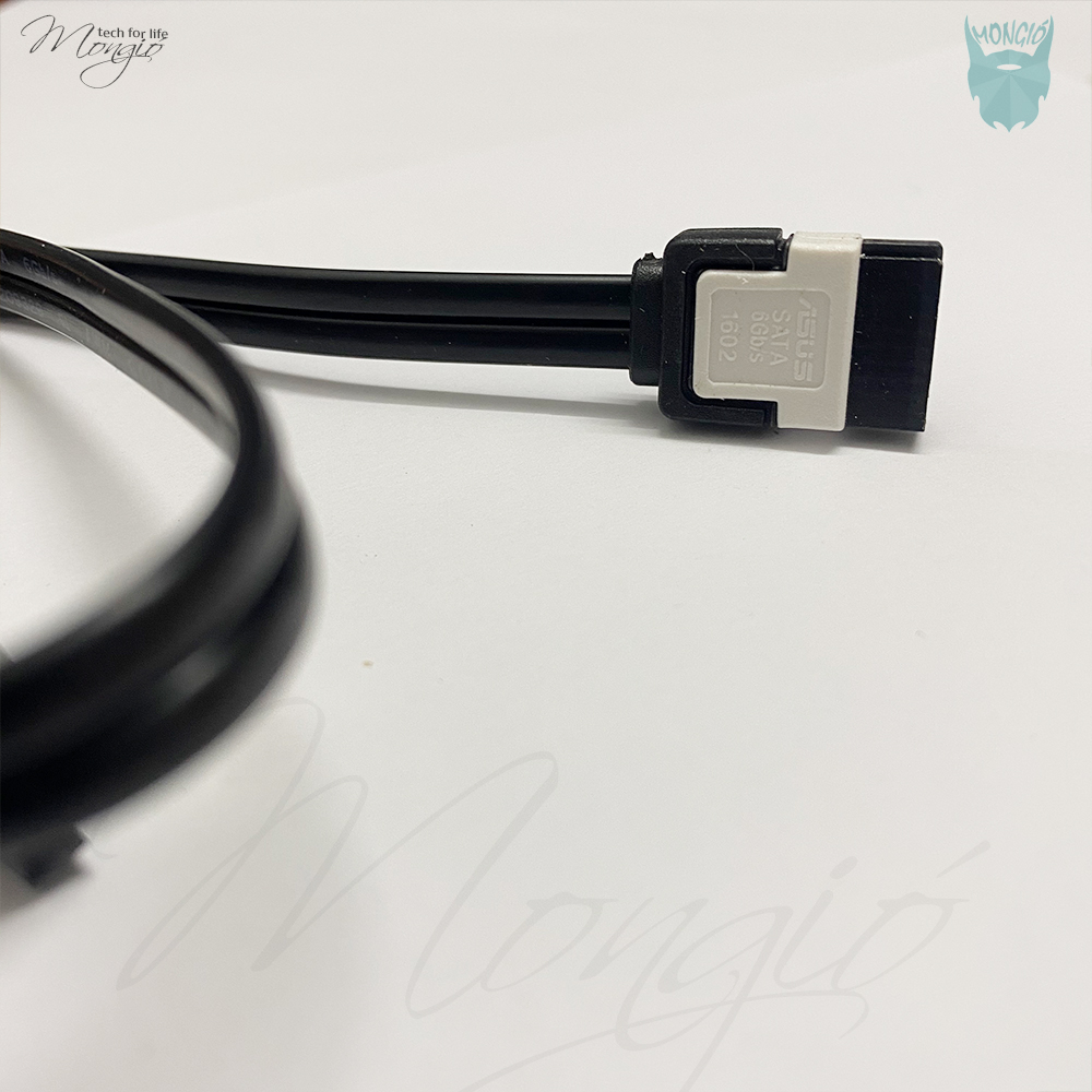 Cáp kết nối dữ liệu SATA 2 đầu thẳng cho ổ cứng PC (Đen)