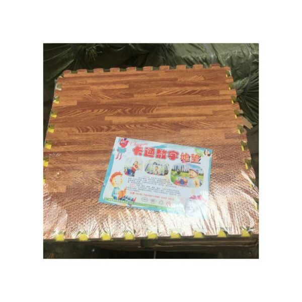 BỘ 6 TẤM THẢM XỐP VÂN GỖ KT 60X60CM
