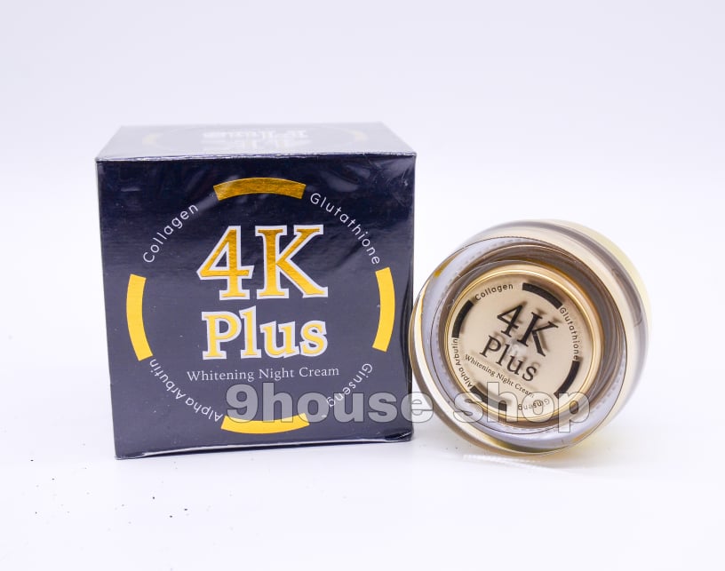 01 hủ kem dưỡng ban đêm 4k đen thái lan 20gram