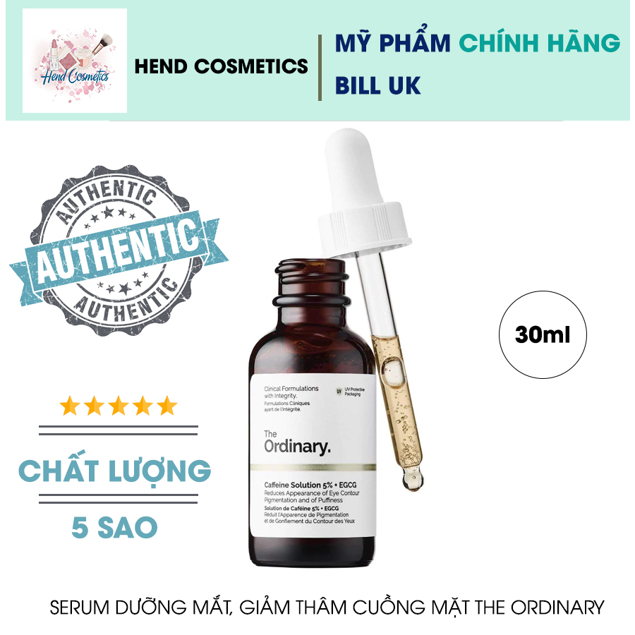 [Hàng Anh Quốc] Tinh chất dưỡng mắt The Ordinary -  Caffeine Solution 5% + EGCG
