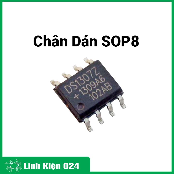 Ic ds1307 dip8 / sop8 - ic đồng hồ thời gian thực