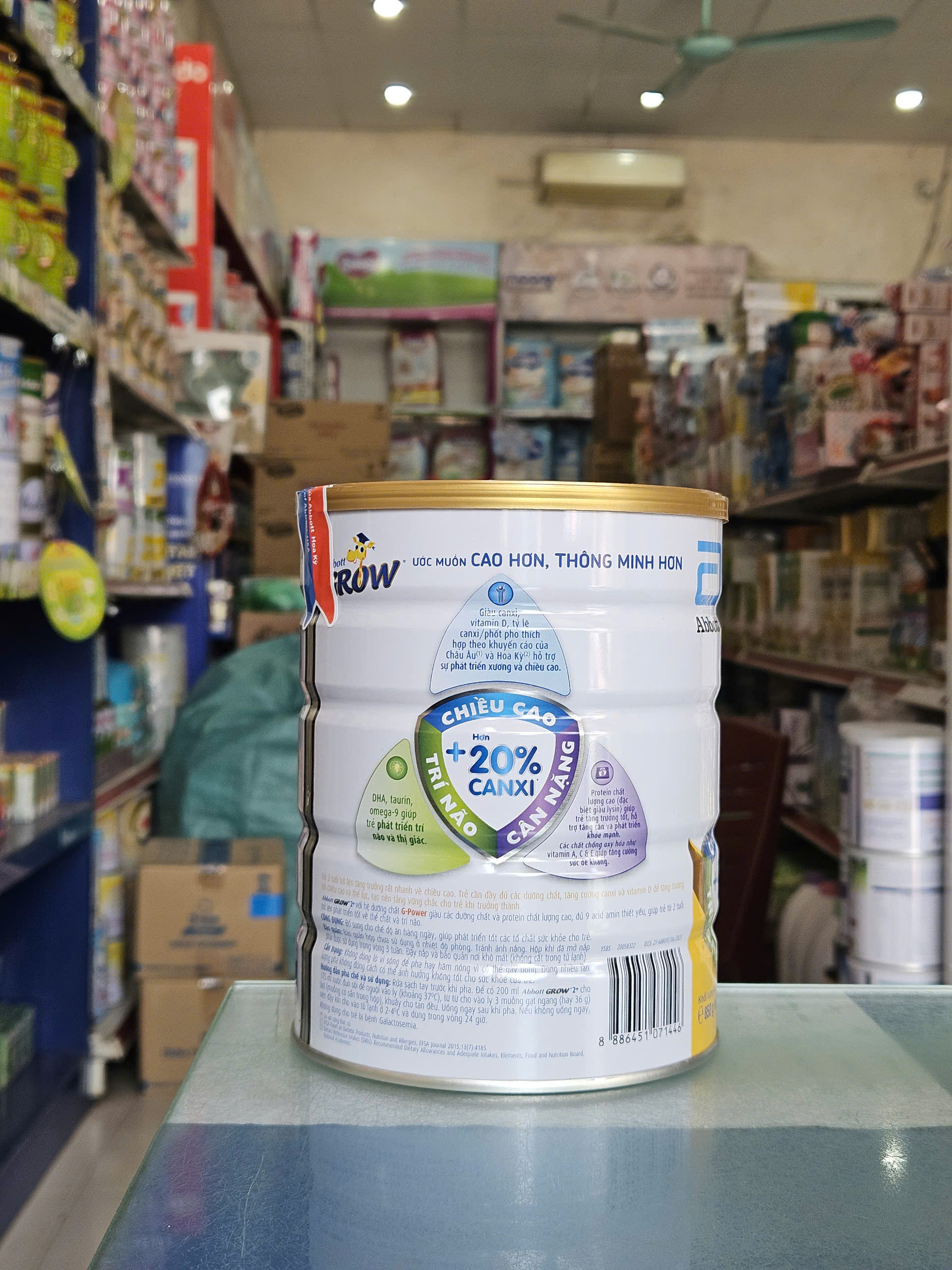Sữa bột Abbott Grow 2+ thay thế Abbott Grow 4 900g [Date 2027]