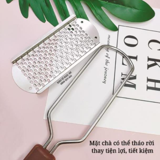 Good Quality Stainless Steel Heel Scrubber (Can Be Replaced with Scrubber)