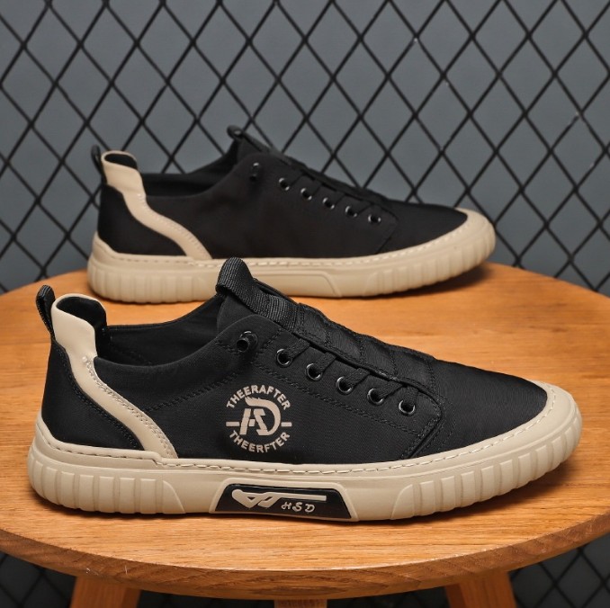 Giày lười nam- giày mọi nam  thể thao Minh Hà Shoes SP - 112 ( xám)