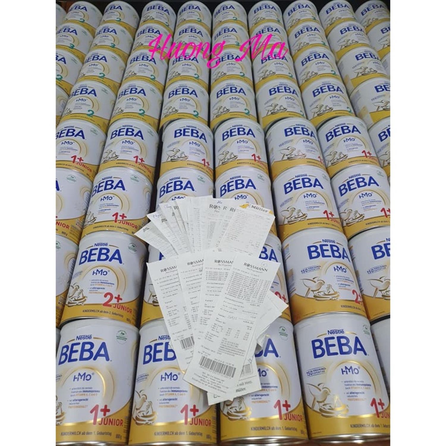 Sữa Beba Nội địa Đức 800g đủ số 1 2 3 1+ 2+ (Date mới đủ bill)
