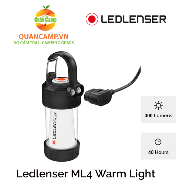 [HCM]Đèn pin cắm trại Ledlenser Ml4