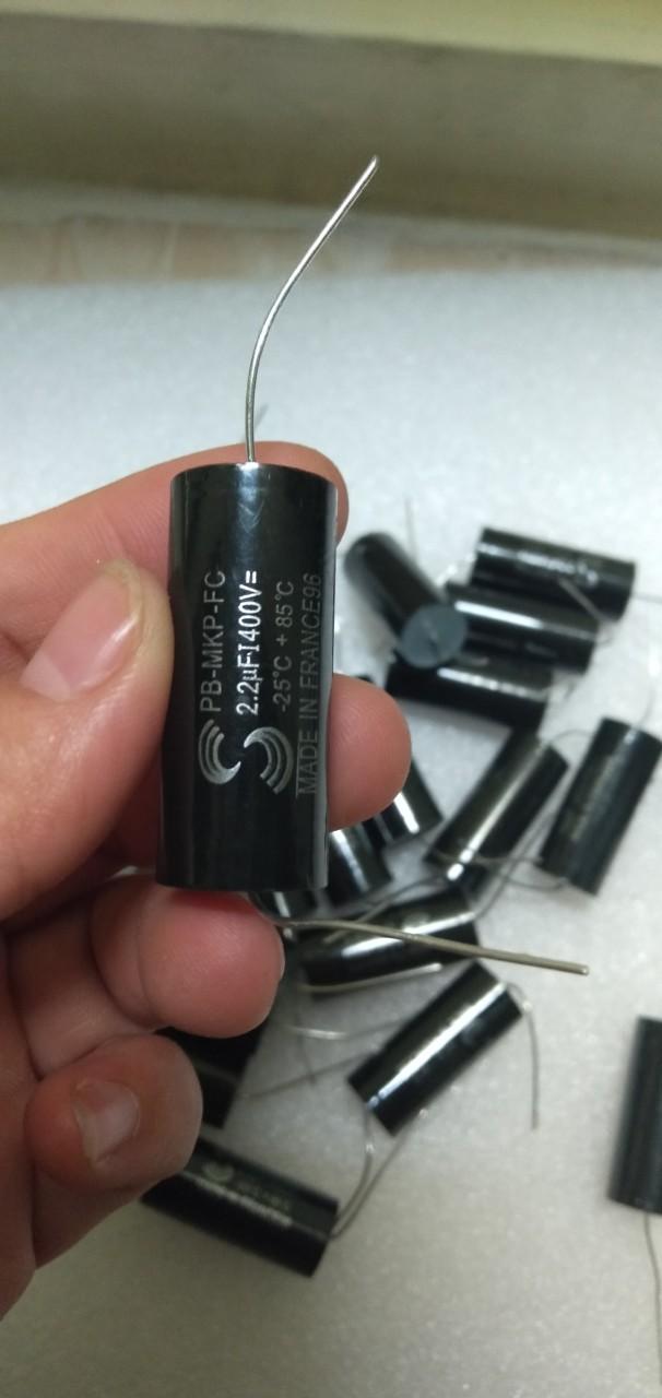 2 tụ phân tần loa 2.2uf 400v