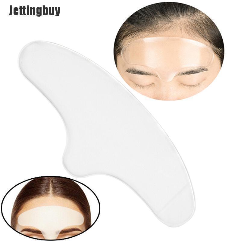 Jettingbuy Anti Wrinkle Face Pad Reusable Silicone Forehead Pad Anti-Aging Prevent Wrinkle