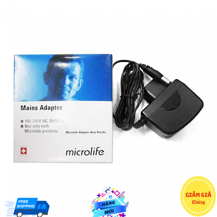 BỘ ĐỔI ĐIỆN ADAPTER MÁY ĐO HUYẾT ÁP MICROLIFE