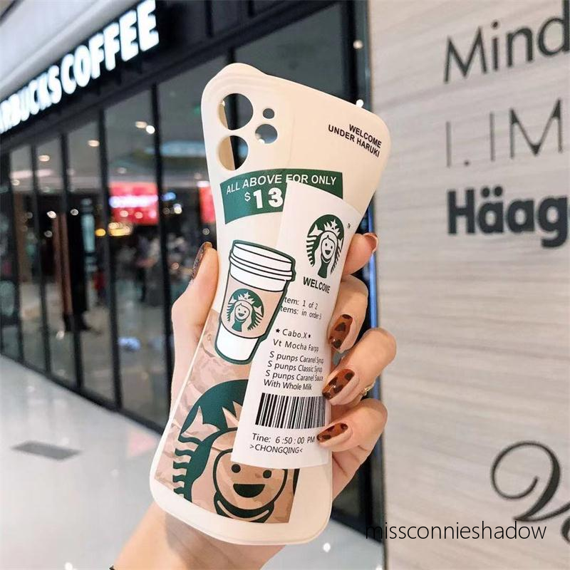 Ốp iphone bảo vệ cam,ốp lưng hình ly nước Starbuck - Sam Case