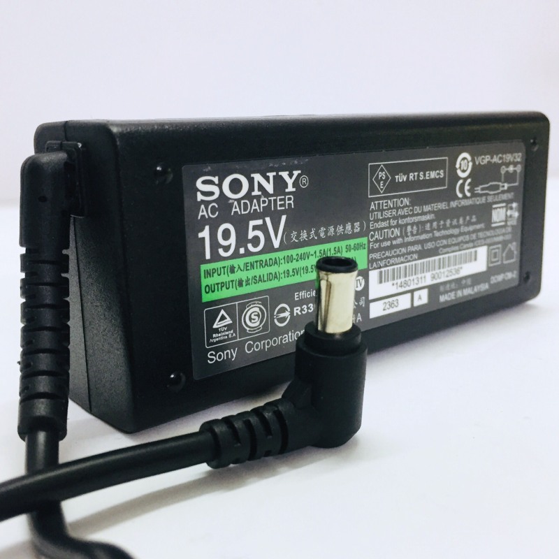 Bảng giá Sạc Sony Vaio Dòng 19.5V - 4.7A 90W chân cắm 6.5mm*4.4mm dùng cho laptop SONY VAIO (Adapter Sony 19.5V – 4.7A) Phong Vũ