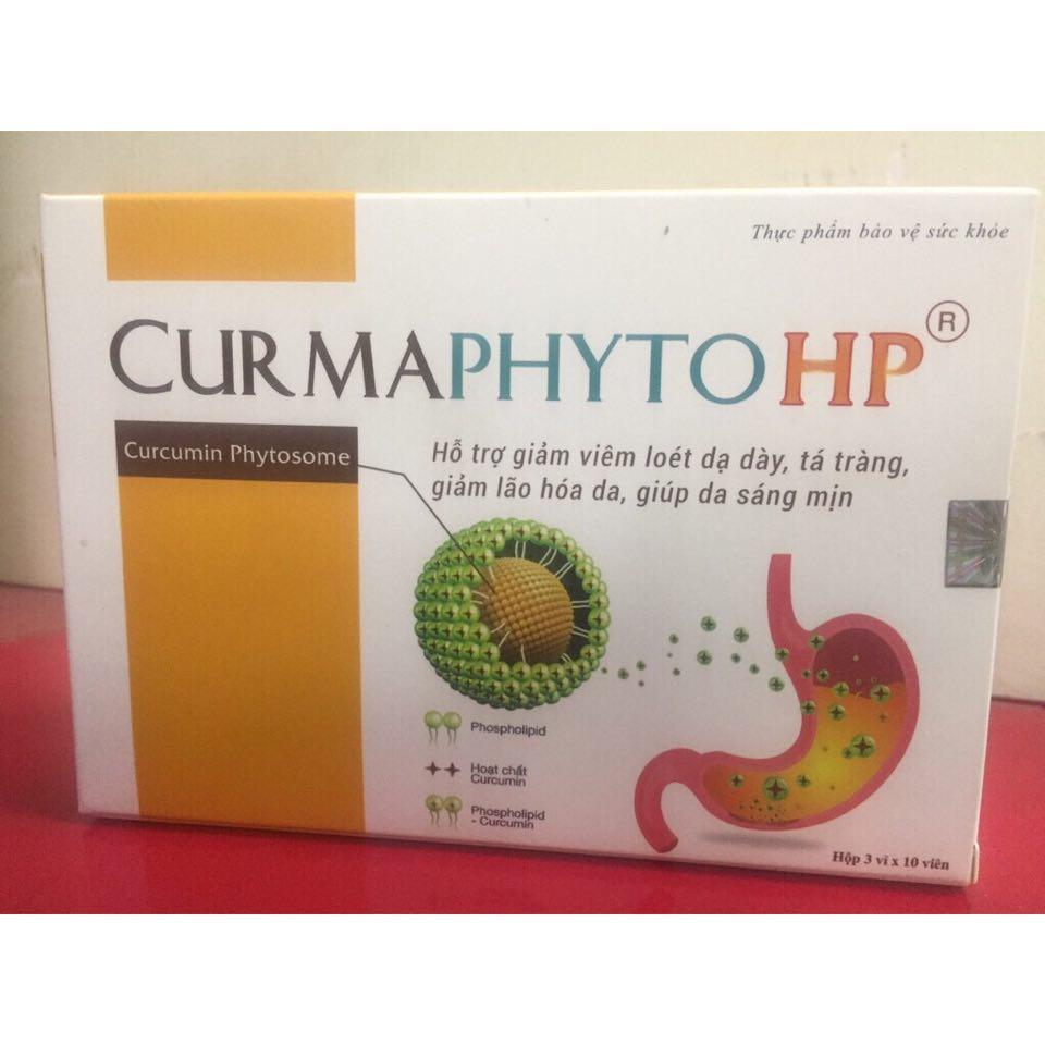 Curma Phyto HP-hỗ trợ giảm viên loét dạ dày,tá tràng-giảm lão hóa