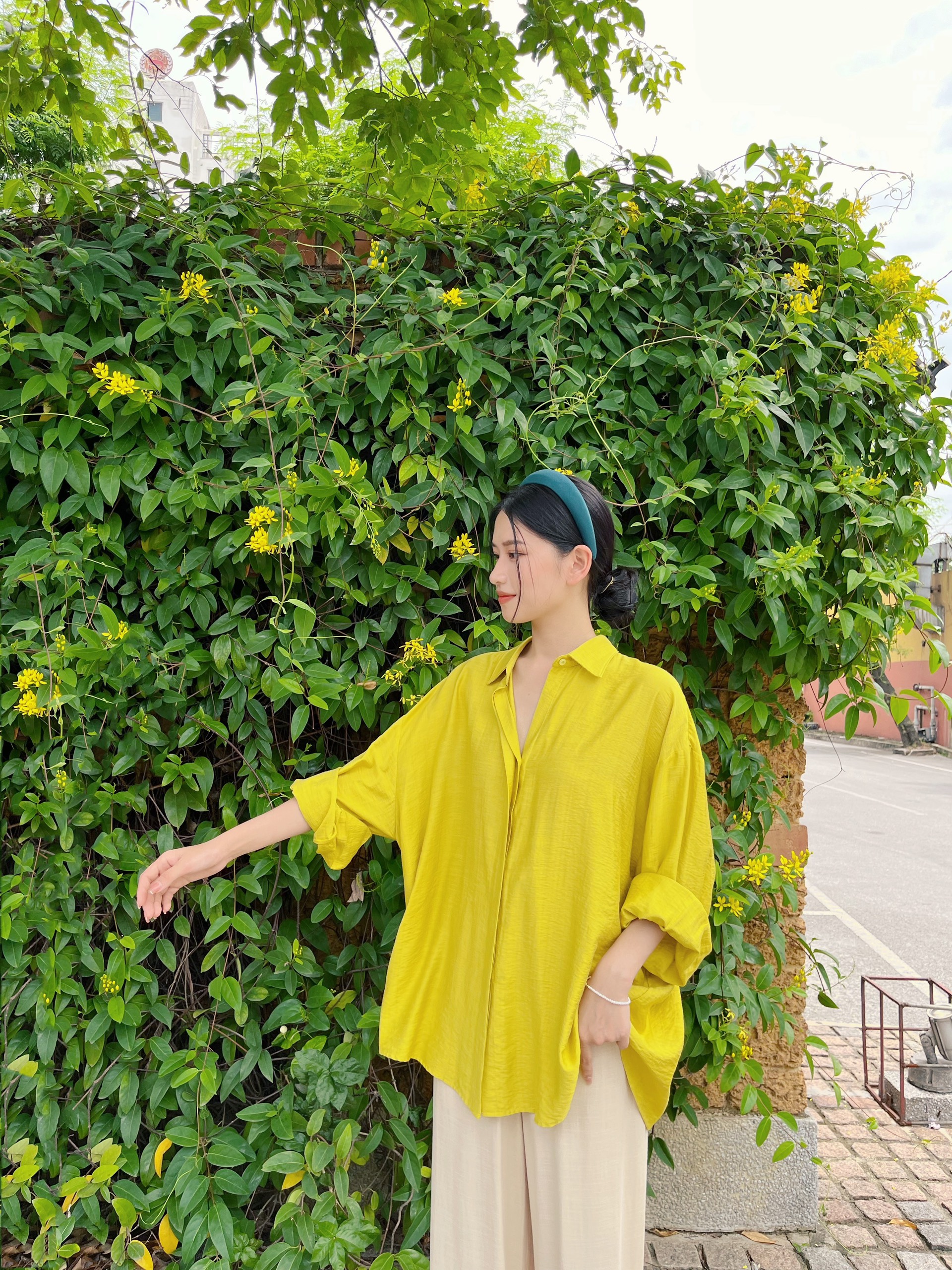[Xéo Xọ] Anne Shirt (Lime)