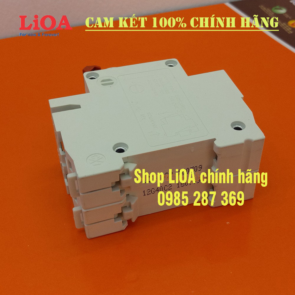 Cầu dao tự động (APTOMAT) LiOA  loại 2 cực. Át LiOA