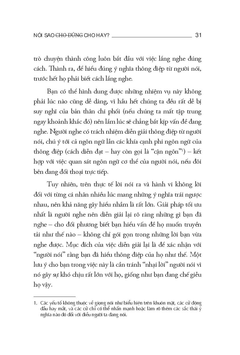 Fahasa - Nói Sao Cho Đúng Cho Hay